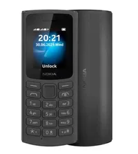 Мобильный телефон кнопочный Мобильный телефон кнопочный NOKIA 105 4G DS TA-1378 Black