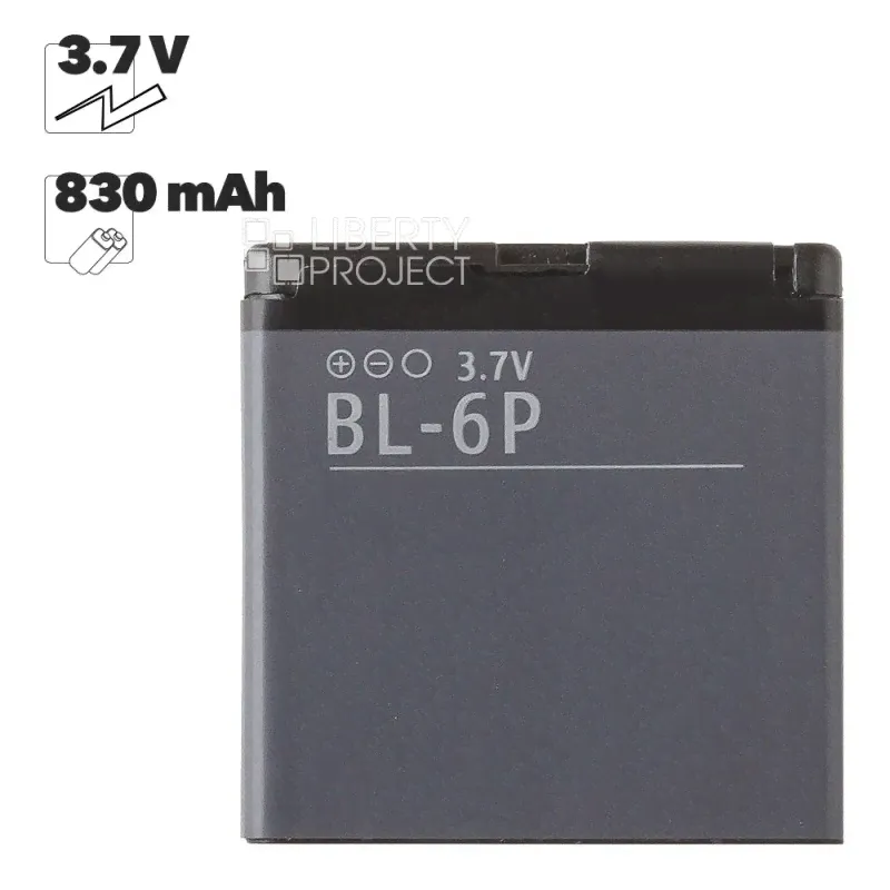 АКБ Nokia BL-6P Li830 EURO 2:2 (6500 Classic, 7900 Prism)-0