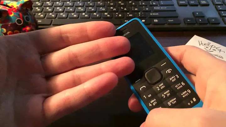 Nokia 105 - после сборки обработать напильником