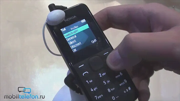 Демонстрация Nokia 105 на MWC 2013 (hands-on)