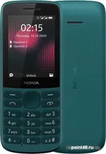 Мобильный телефон NOKIA 215 DS 4G CYAN