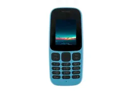 Телефон мобильный Nokia 105 SS TA-1010 Голубой