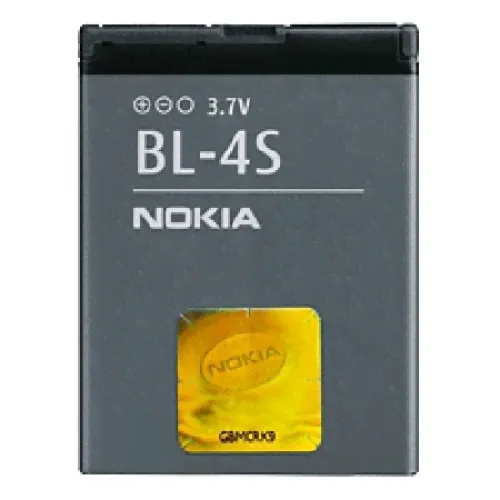 Оригинальный аккумулятор Nokia BL-4S для телефонов Nokia 7610 Supernova 3600 Slide 2680-0