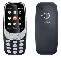 Мобильный телефон кнопочный Мобильный телефон кнопочный NOKIA 3310 DUOS DARK BLUE