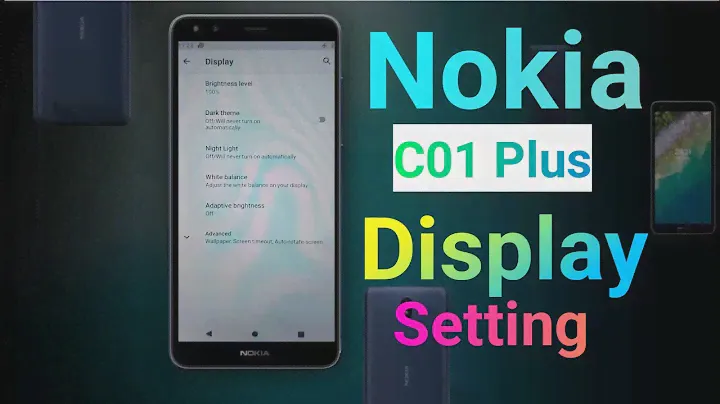 Nokia C01 Plus Display Setting | Nokia Mobile Display Setting | Mobile Display Setting