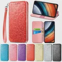Чехлы для телефонов NOKIA G22 5G Чехол из симпатичной кожи с тиснением В цветочек для NOKIA G400 X30 G60 C31 Бумажник с откидной крышкой от падения