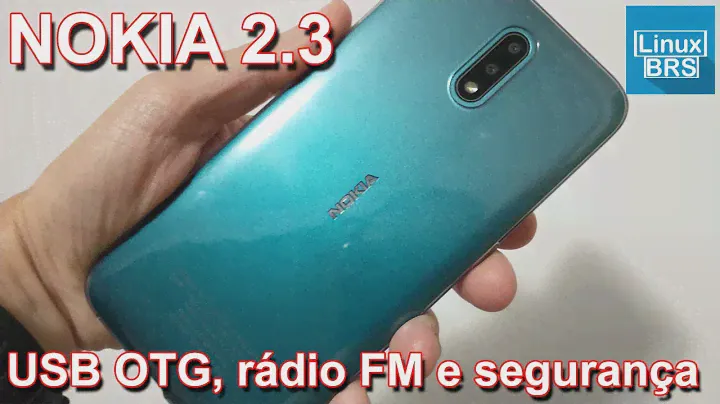 Nokia 2.3 - USB OTG, rádio FM e desbloqueio facial