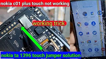 nokia ta 1396 touch not working | nokia c01 plus touch not working